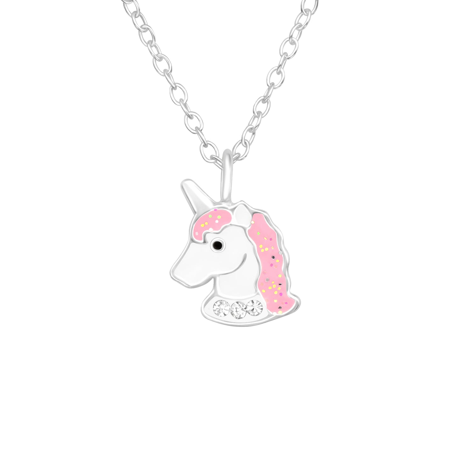 Unicorn Necklace Australia - 925 Sterling Silver in Pink