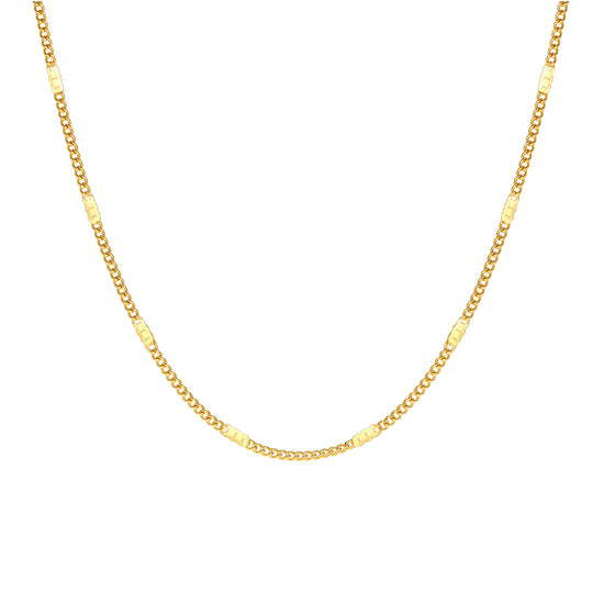GOLD CHAIN: Stainless Steel with Gold Plating